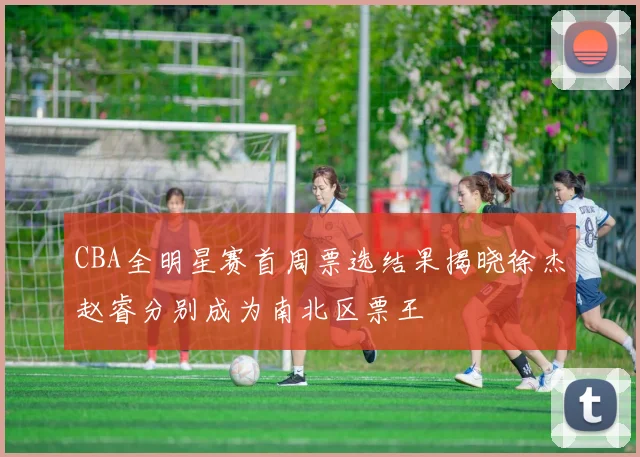 CBA全明星赛首周票选结果揭晓徐杰赵睿分别成为南北区票王
